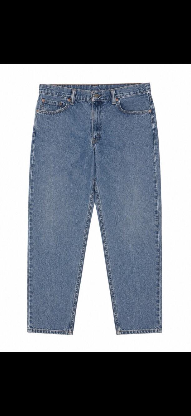 Levi's 550 500 Series Men's Blue Denim Jeans Relaxed Fit Tapered 5-Pocket